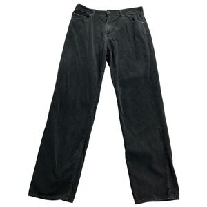 Calvin Klein Jeans Corduroy Pants Men's Straight Leg Gray Size 36 x 34 Casual